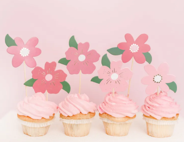 Cupcake Toppers Blumen